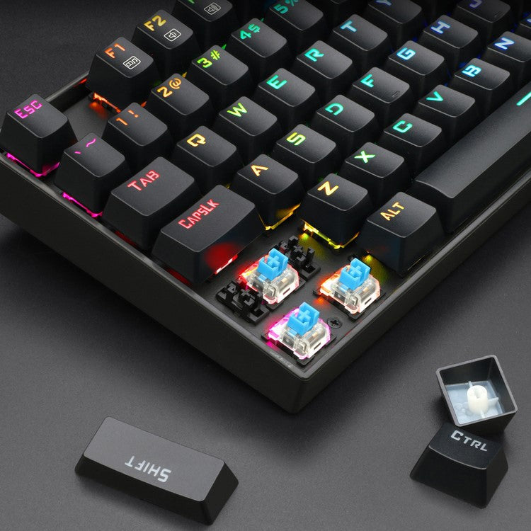 Wired E-Sports Game Green Axis Keyboard