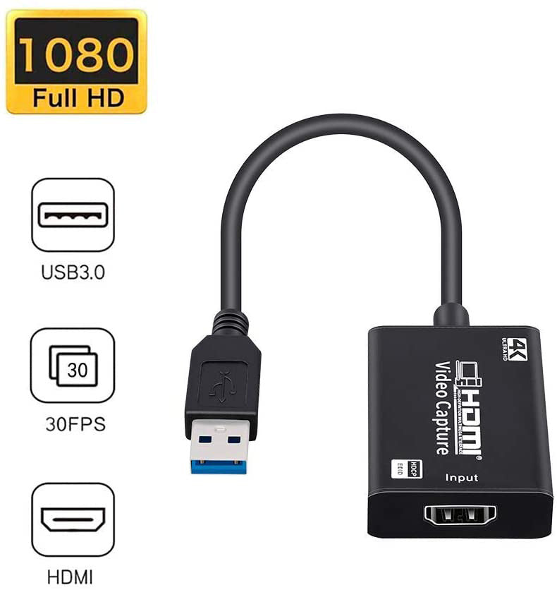 HDMI Capture Card HD Game Live Broadcast HDMI To USB