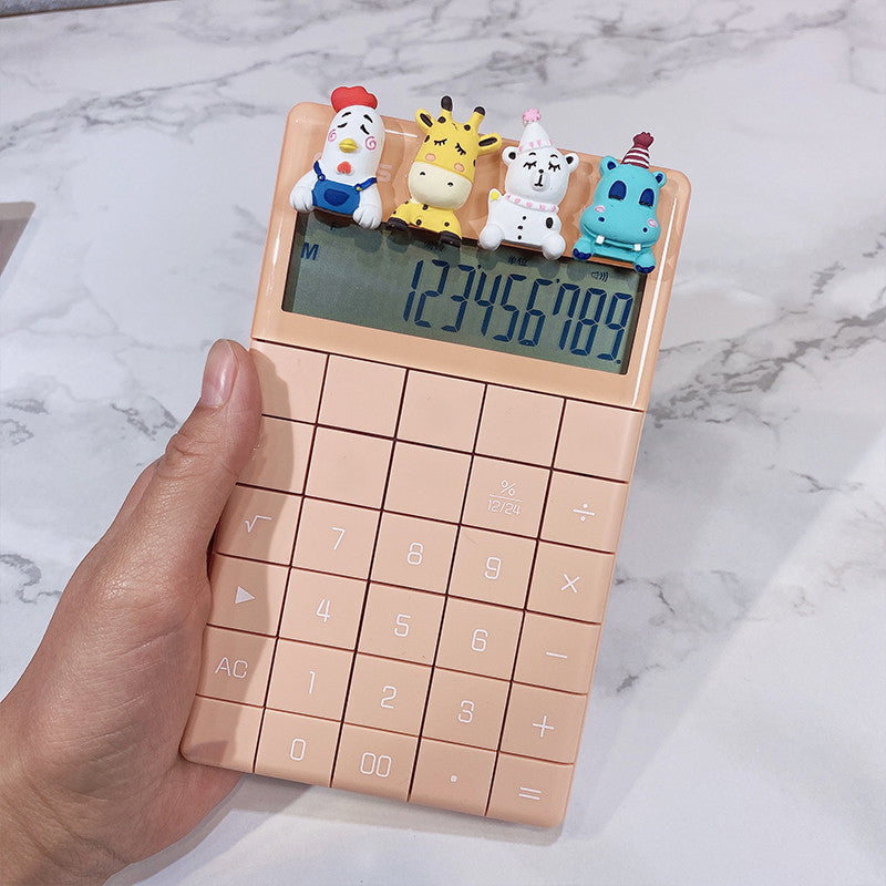 Cute Cartoon Real Voice Multi Function Big Button Fashion Computer