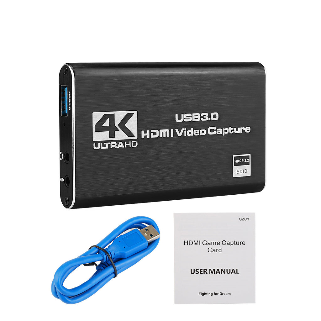 Hdmi Video Capture Card 4K Screen Recording Usb3.0 1080P 60Fps