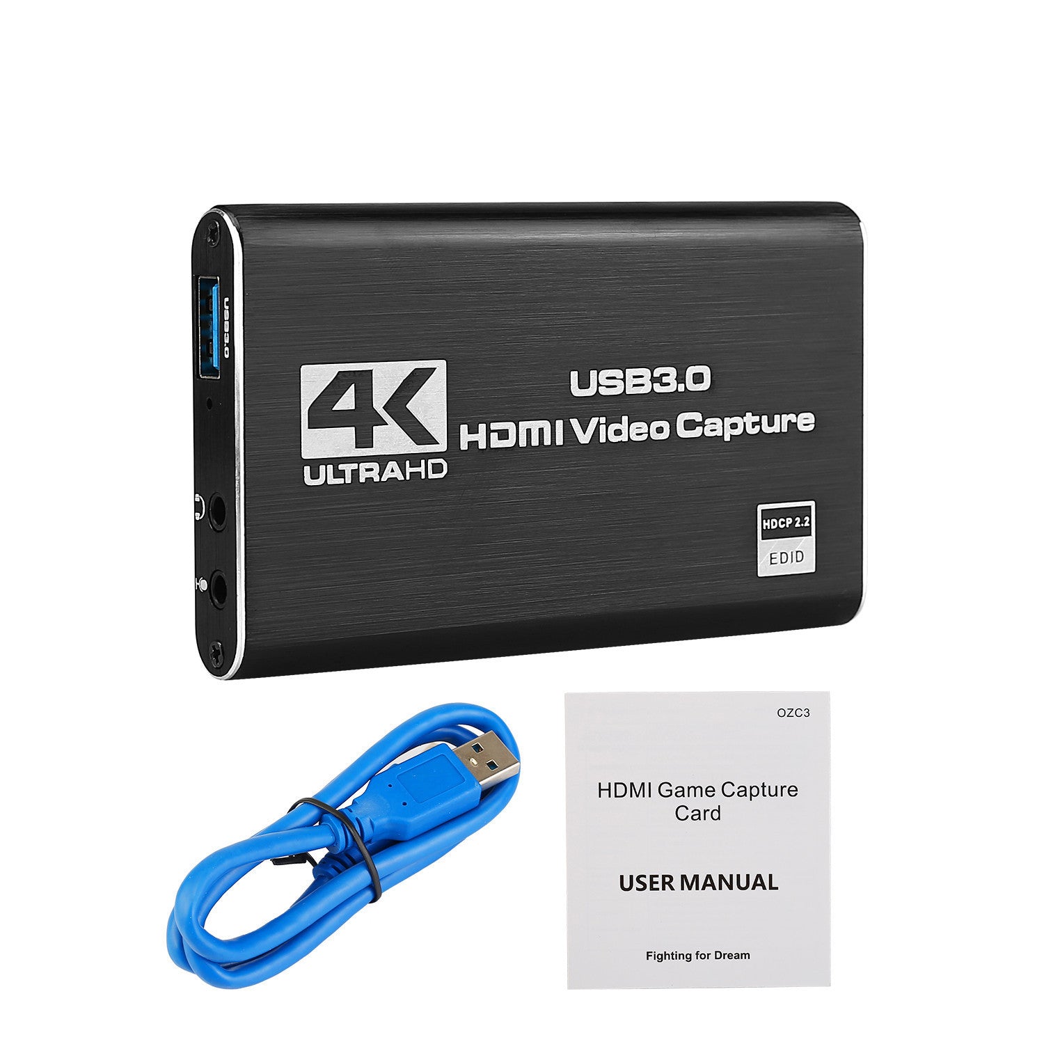 Hdmi Video Capture Card 4K Screen Recording Usb3.0 1080P 60Fps