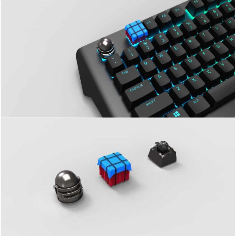 Mechanical Keyboard Single ESC Keycap 104 Key