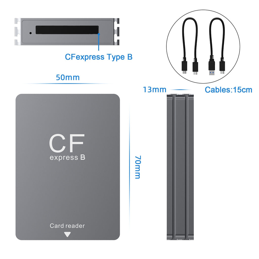USB Card Reader Dedicated For Photography And Videography