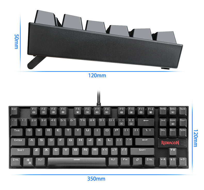 Wired E-Sports Game Green Axis Keyboard