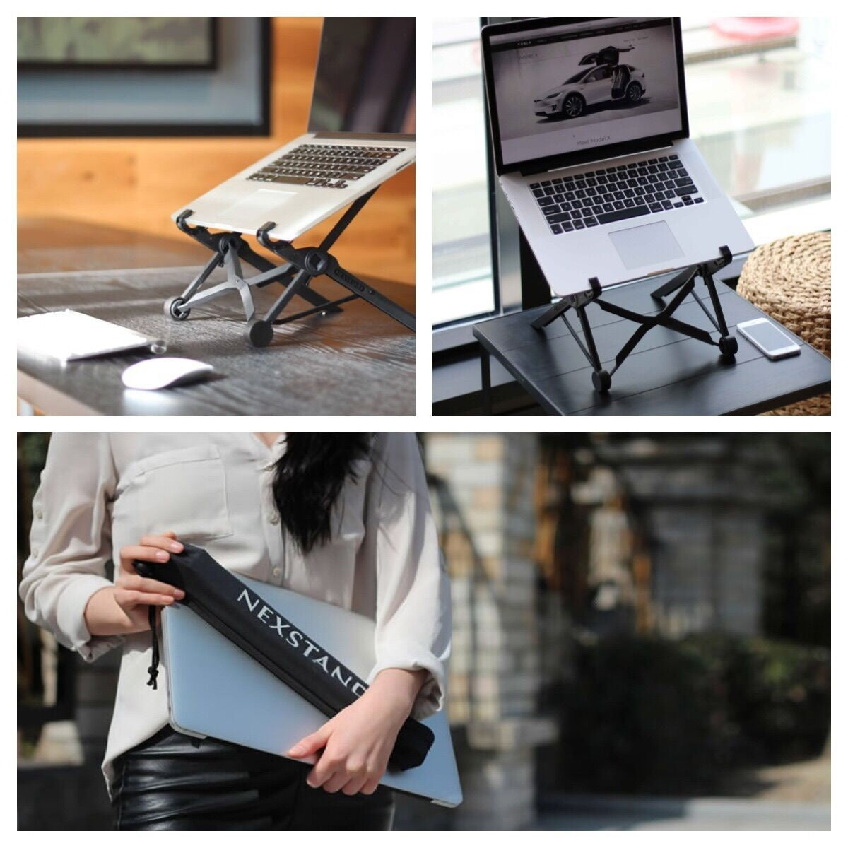 Portable Folding Computer Bracket