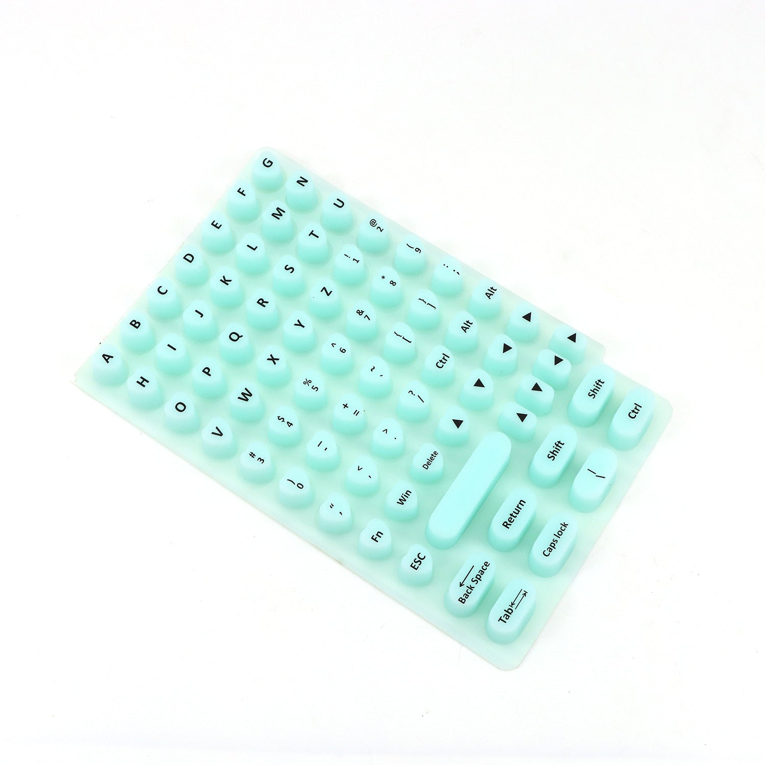 91 Button For Desktop And Notebook Computer Silicone Keyboard Stickers
