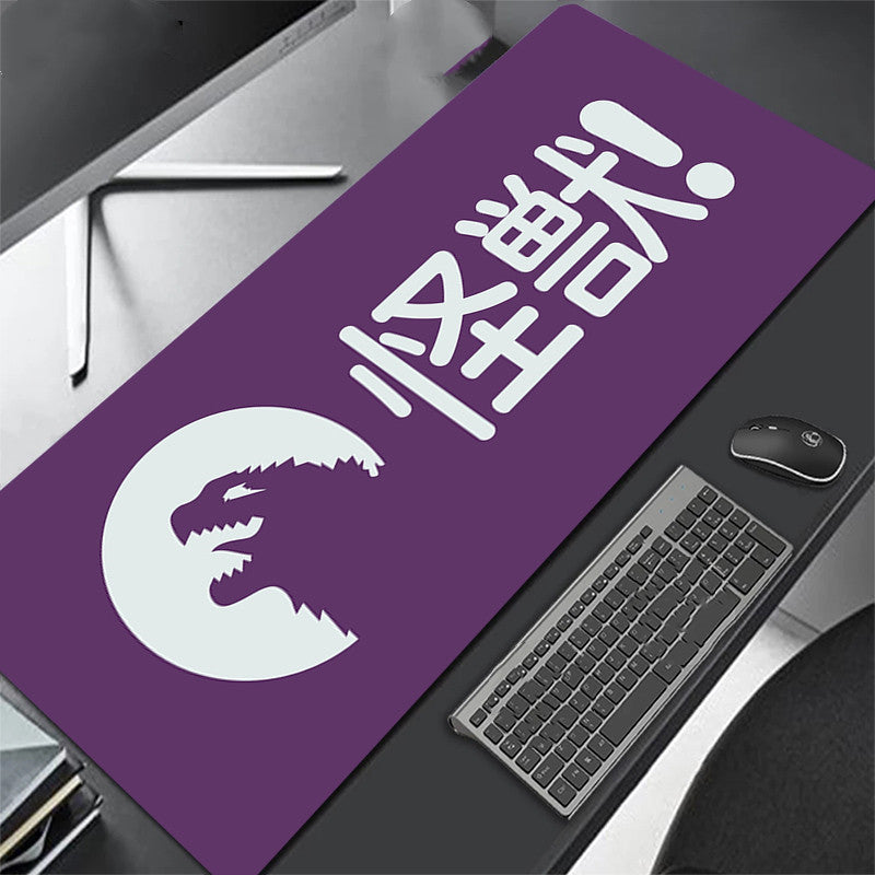 All Black Extra Long Mouse Pad