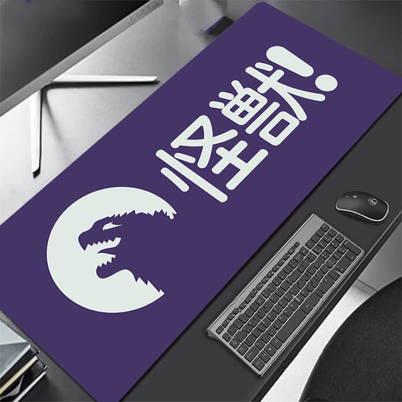 All Black Extra Long Mouse Pad
