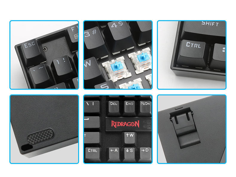 Wired E-Sports Game Green Axis Keyboard