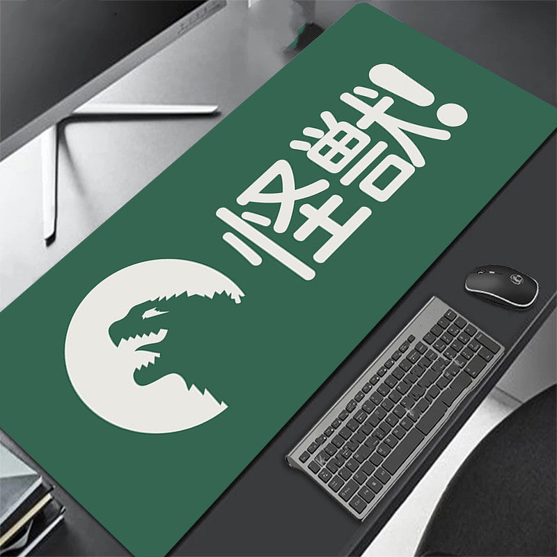 All Black Extra Long Mouse Pad