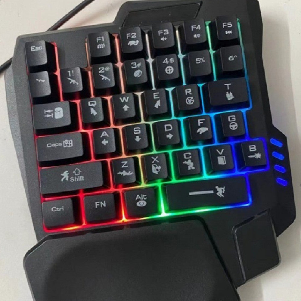 Single-handed Keyboard & Mouse Suit