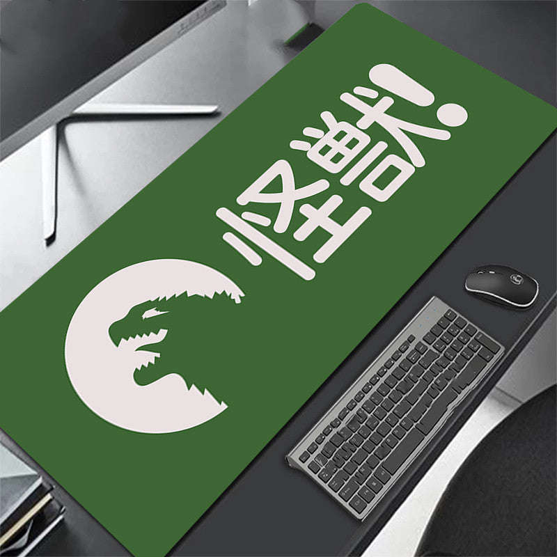 All Black Extra Long Mouse Pad