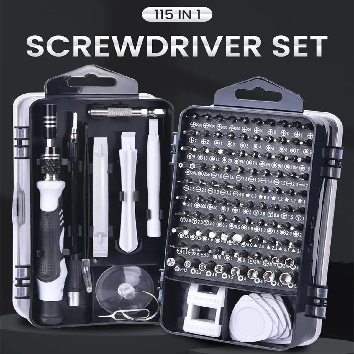 115 In 1 Precision Screwdriver Set – StoreTech
