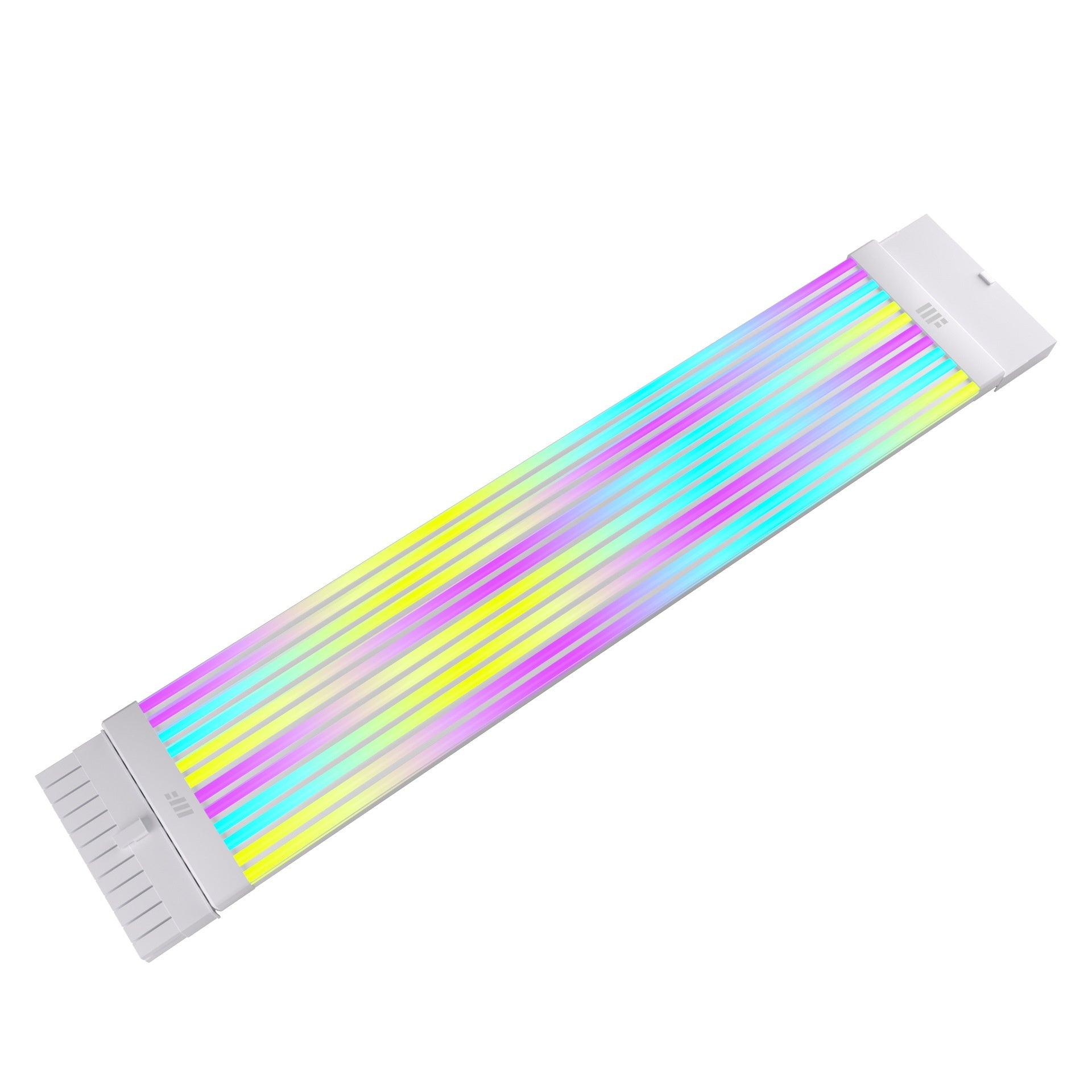 Graphics Card Neon Strip Lighting 8-pin To 24-pin Power Supply Cable For The Motherboard