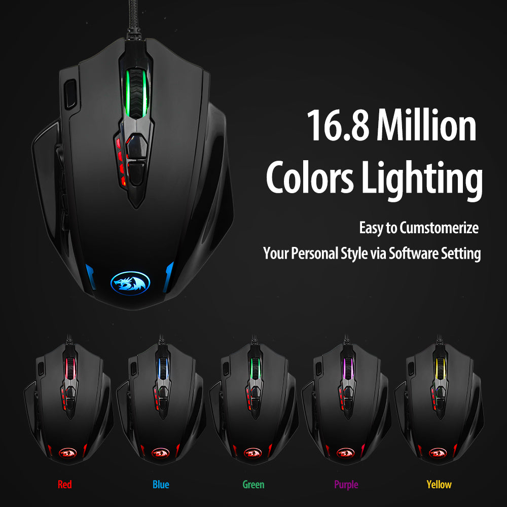 Red Dragon M908 One-Hander Mouse
