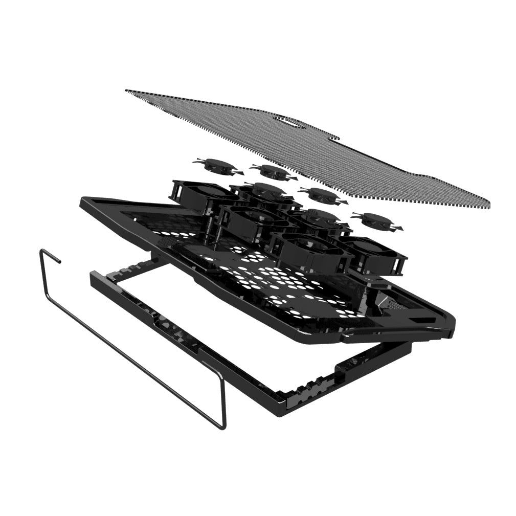 Computer Base Fan Cooling Rack Semiconductor