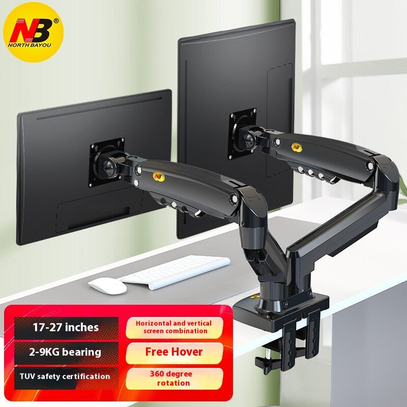 Lifting Computer Monitor Computer Dual Screen Monitor Smart Desktop Up And Down Lifting Display ...