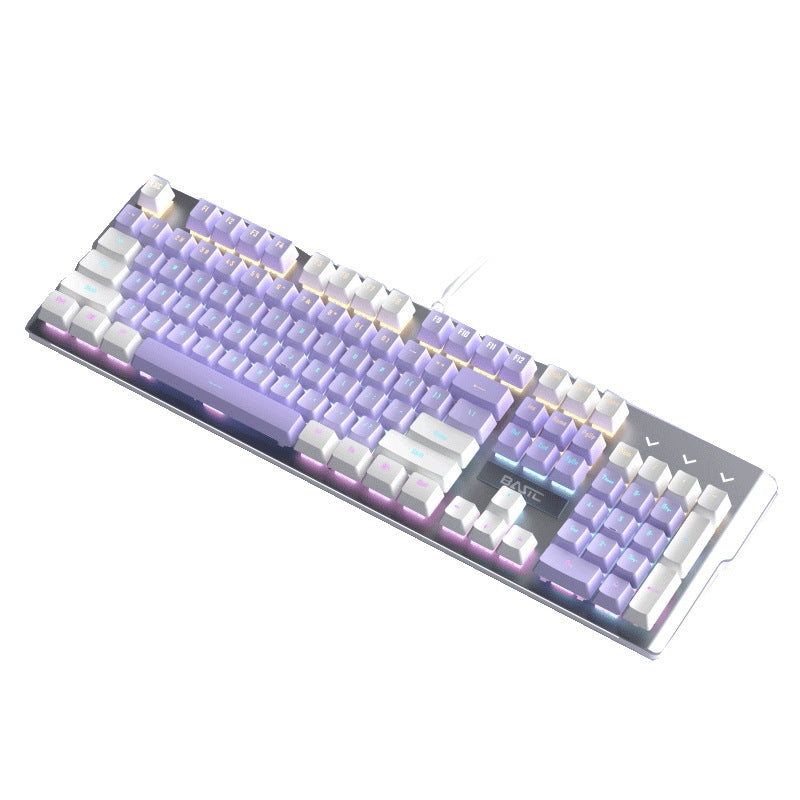 Purple Mechanical Keyboard