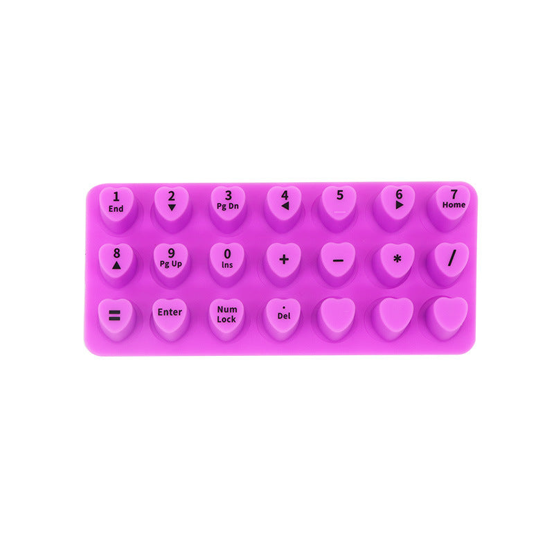 91 Button For Desktop And Notebook Computer Silicone Keyboard Stickers