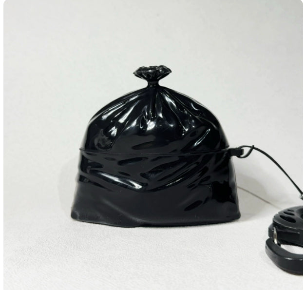 Trash Bag Earphone Case