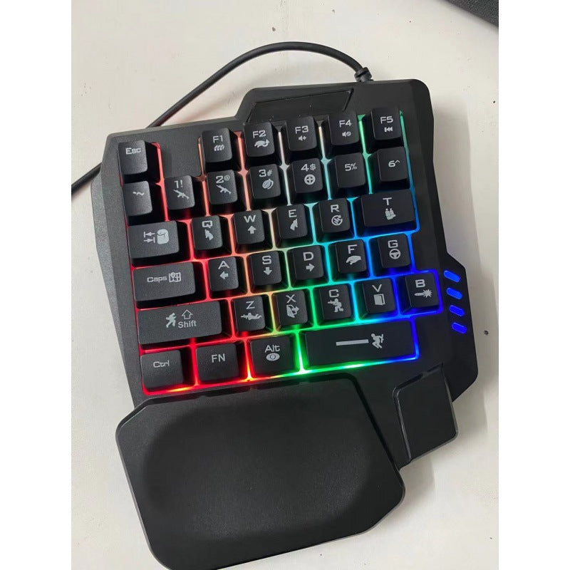 Single-handed Keyboard & Mouse Suit