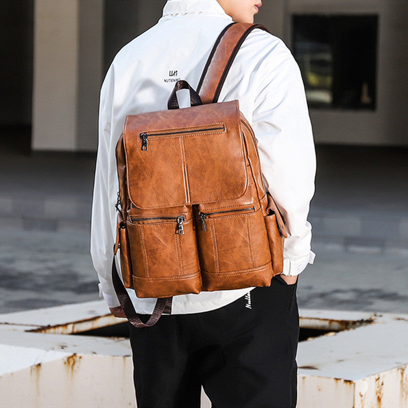 Men's Computer Vintage Canvas Backpack