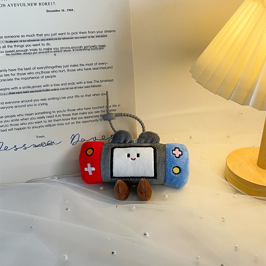 Game console plush pendant