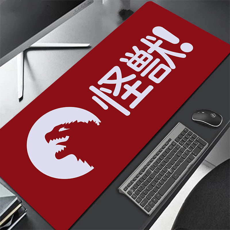 All Black Extra Long Mouse Pad