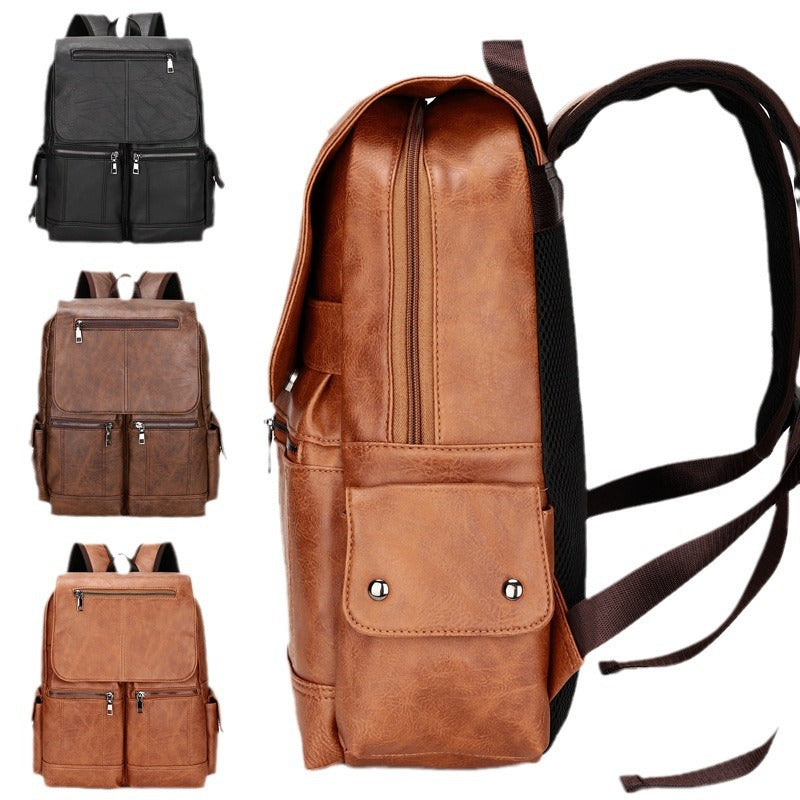 Men's Computer Vintage Canvas Backpack